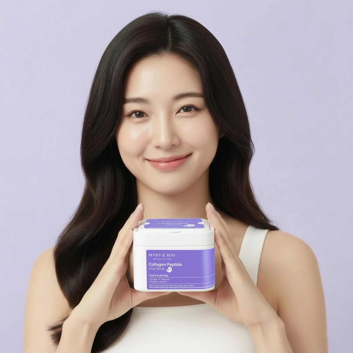 MARY&MAY Collagen Peptide Vital Mask (30pcs/400g)