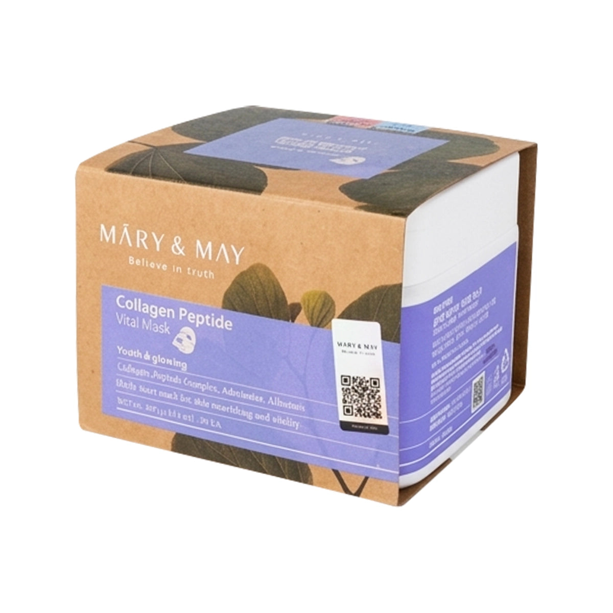 MARY&MAY Collagen Peptide Vital Mask (30pcs/400g)