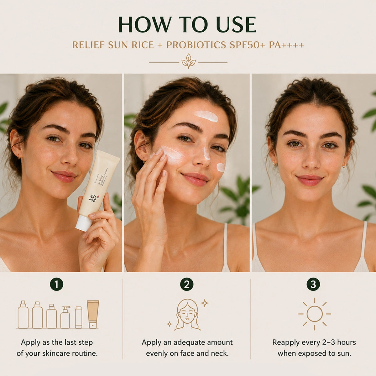 Beauty of Joseon Relief Sun Rice + Probiotics SPF50+ 50ml