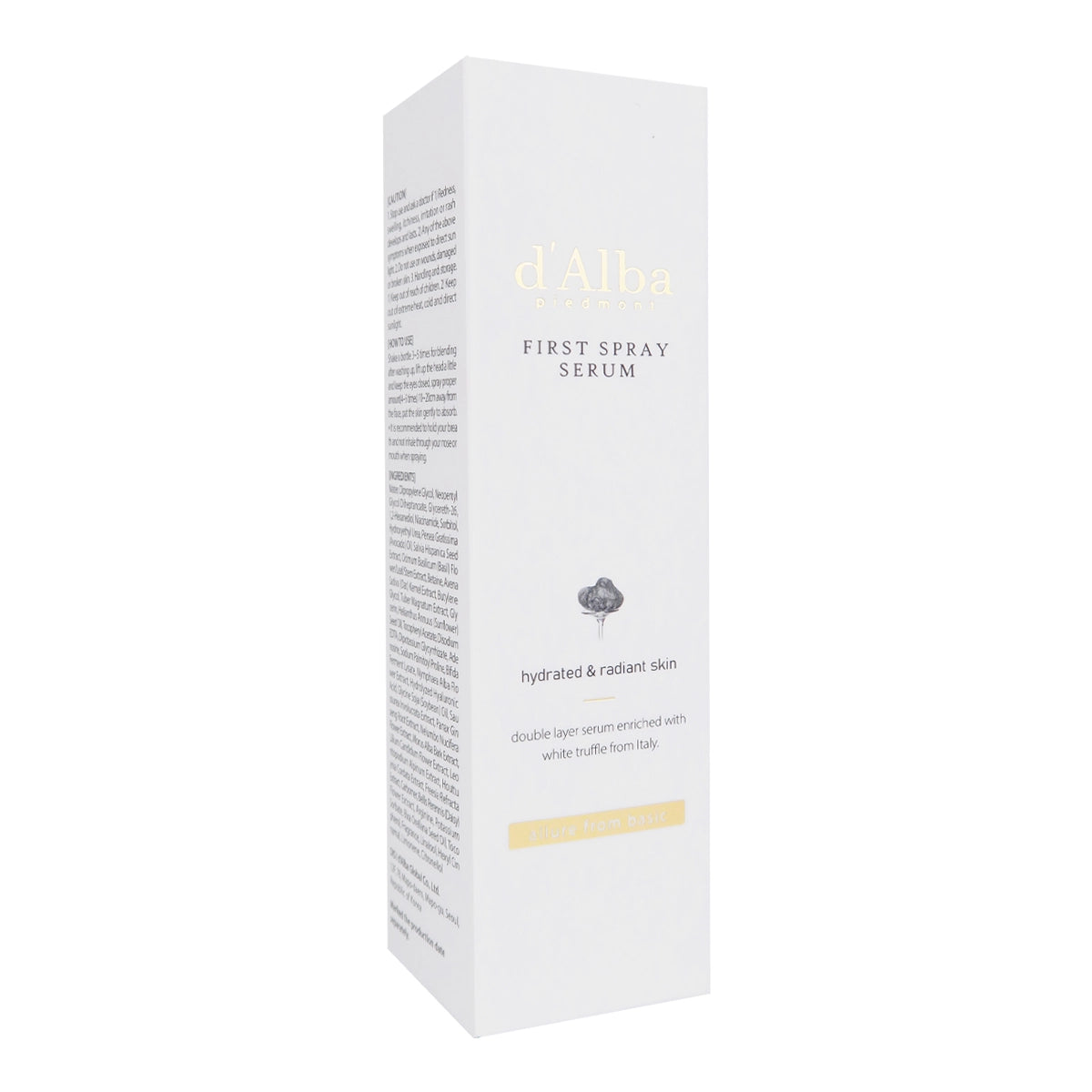 d'Alba White Truffle First Spray Serum (50ml)