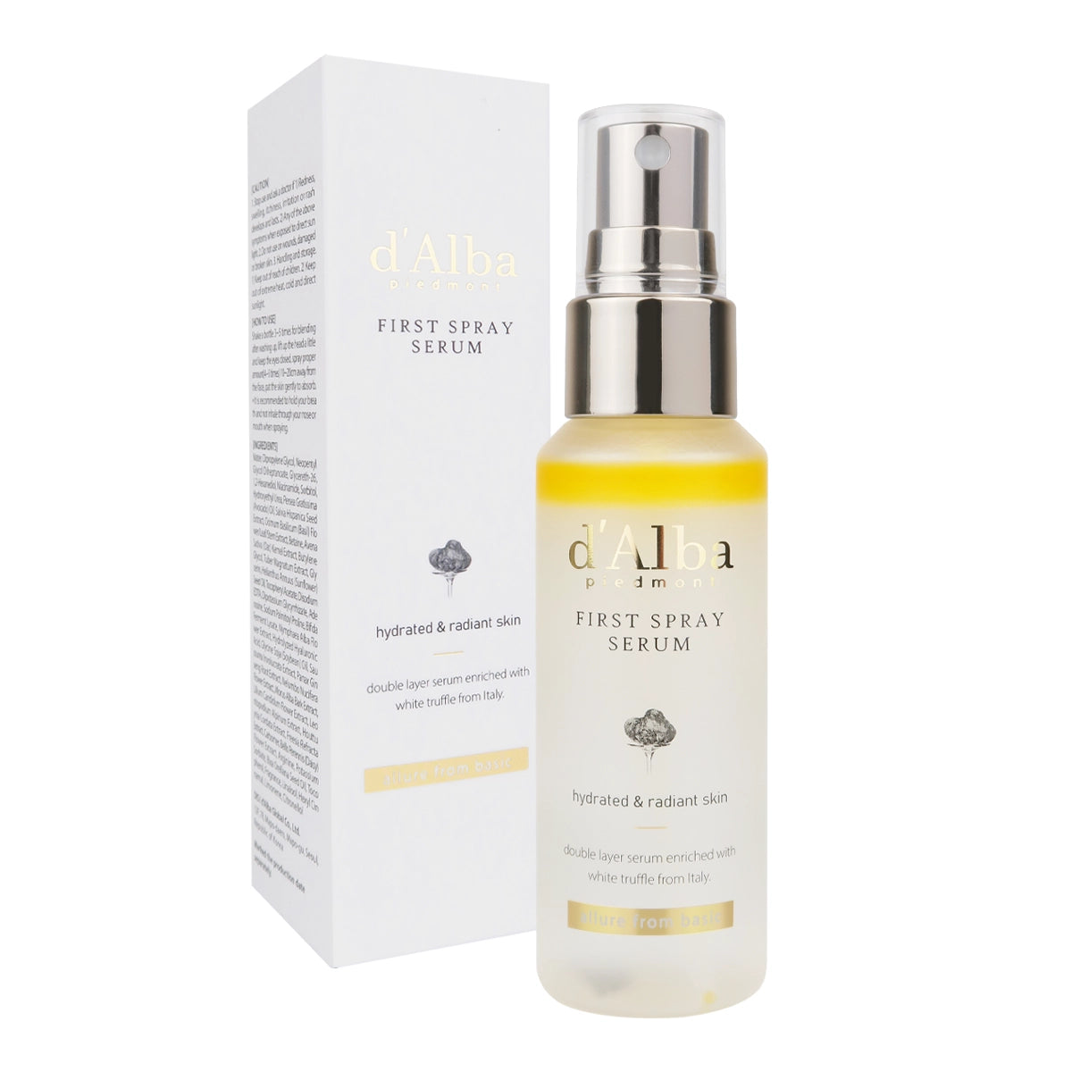 d'Alba White Truffle First Spray Serum (50ml)
