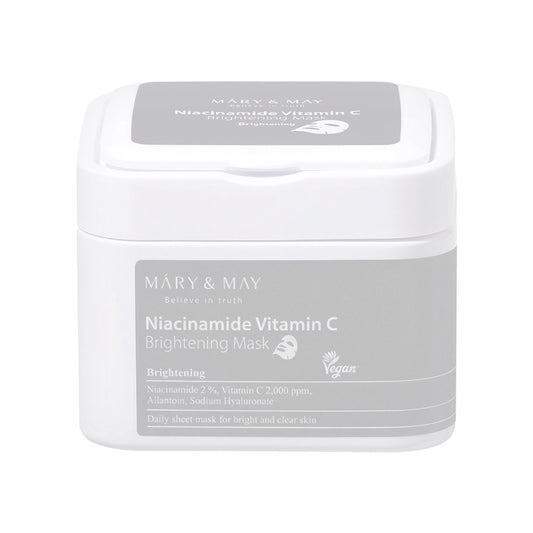 MARY&MAY Niacinamide Vitamin C Brightening Mask (30pcs)