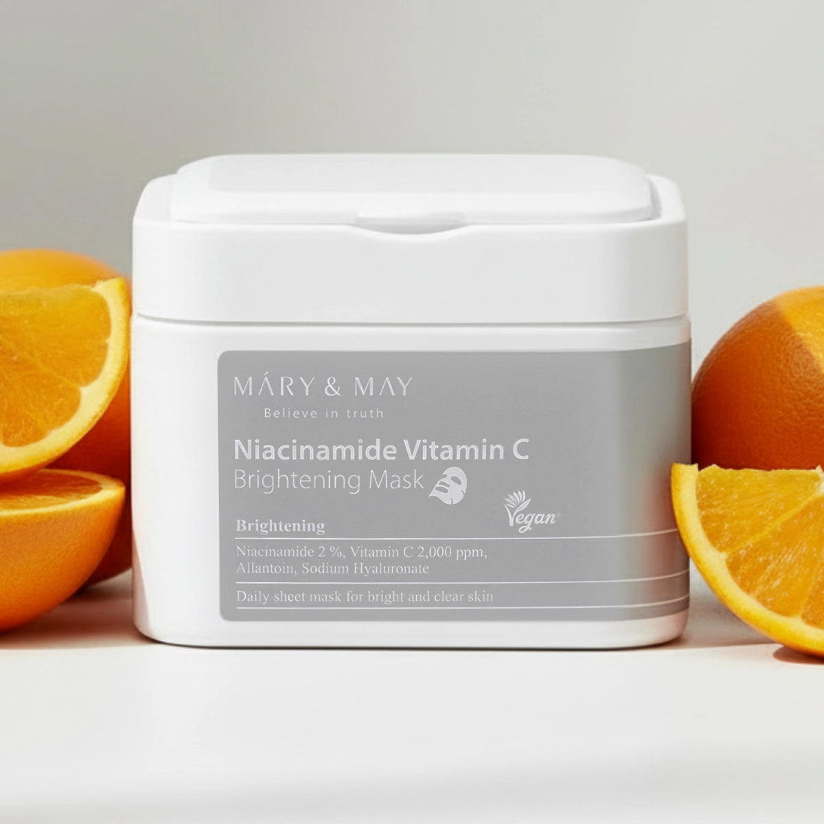 MARY&MAY Niacinamide Vitamin C Brightening Mask (30pcs)