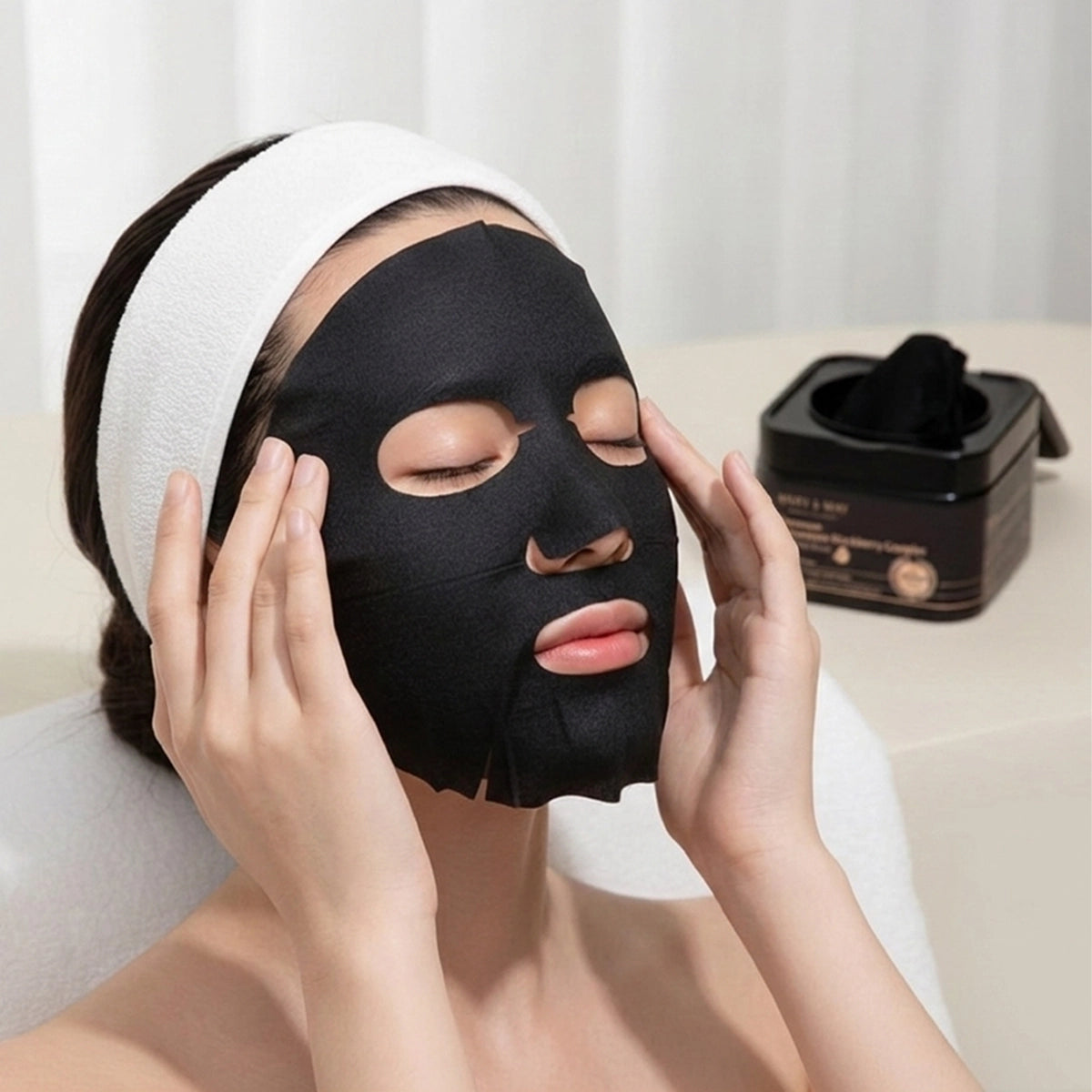 MARY&MAY Premium Idebenone Blackberry Complex Ampoule Mask (20EA/250g)