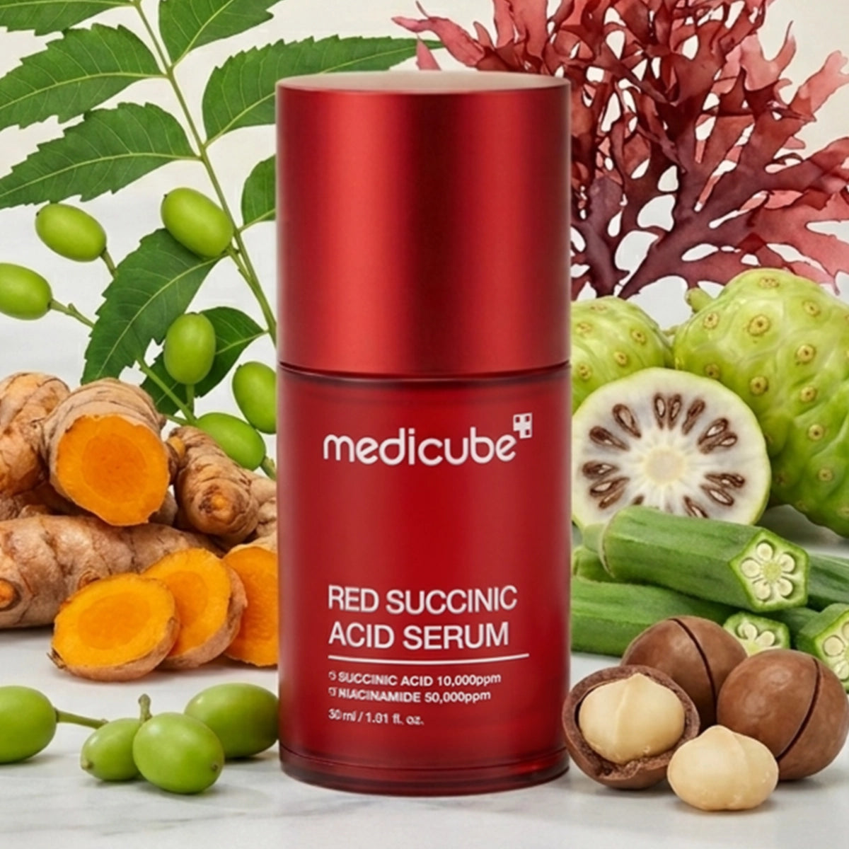 medicube Red Succinic Acid Clarifying Serum (30ml)