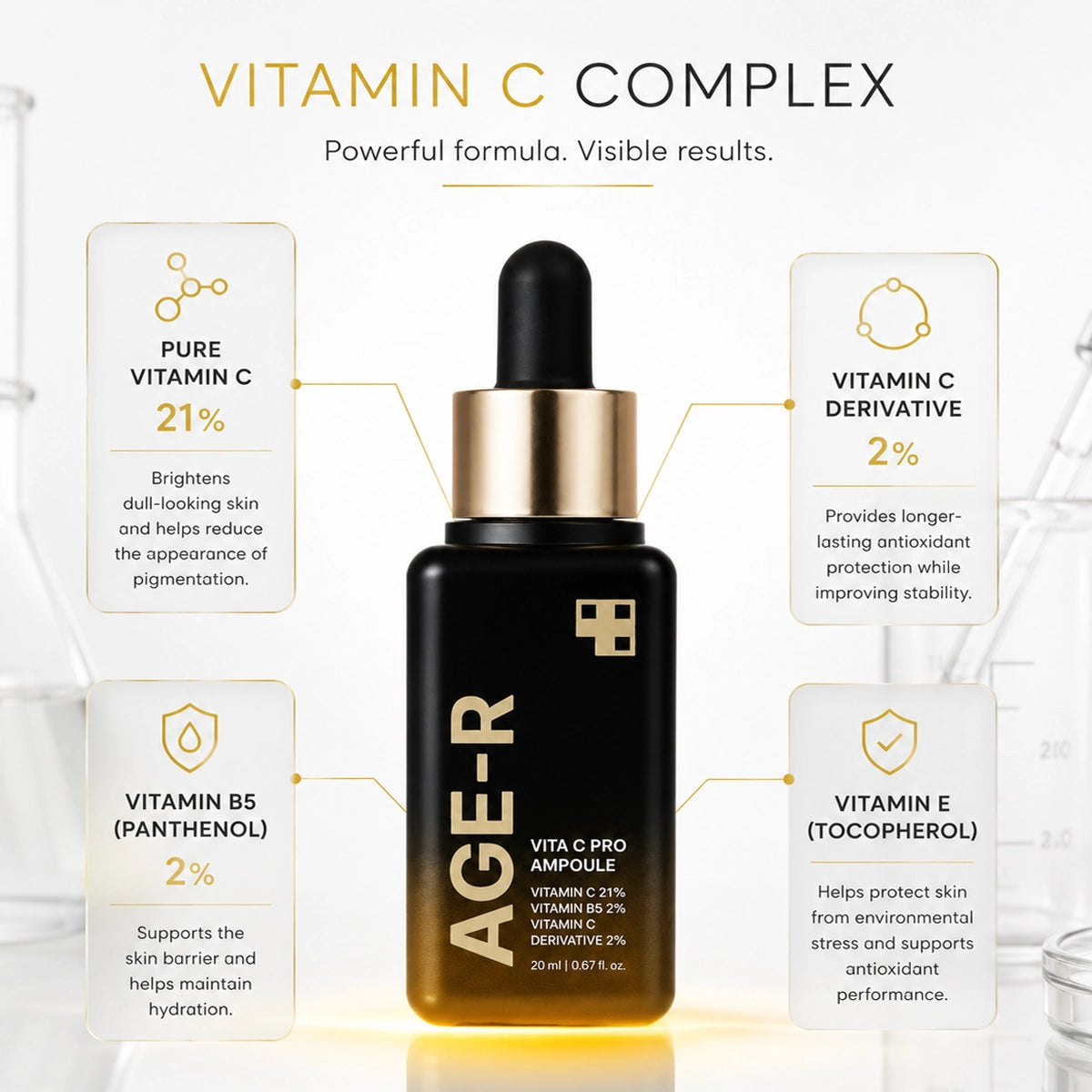Age R Medicube VITA C PRO AMPOULE