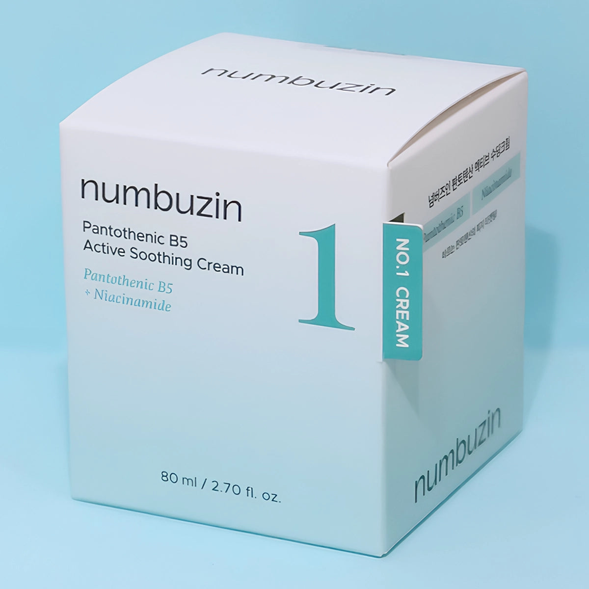 numbuzin No.1 Pantothenic B5 Active Soothing Cream (80ml)
