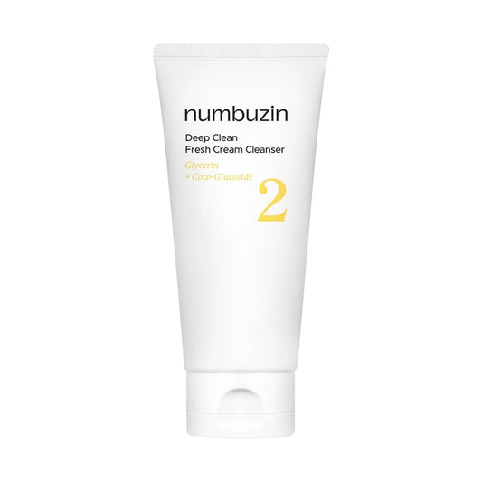 numbuzin No.2 Deep Clean Fresh Cream Cleanser (120ml)