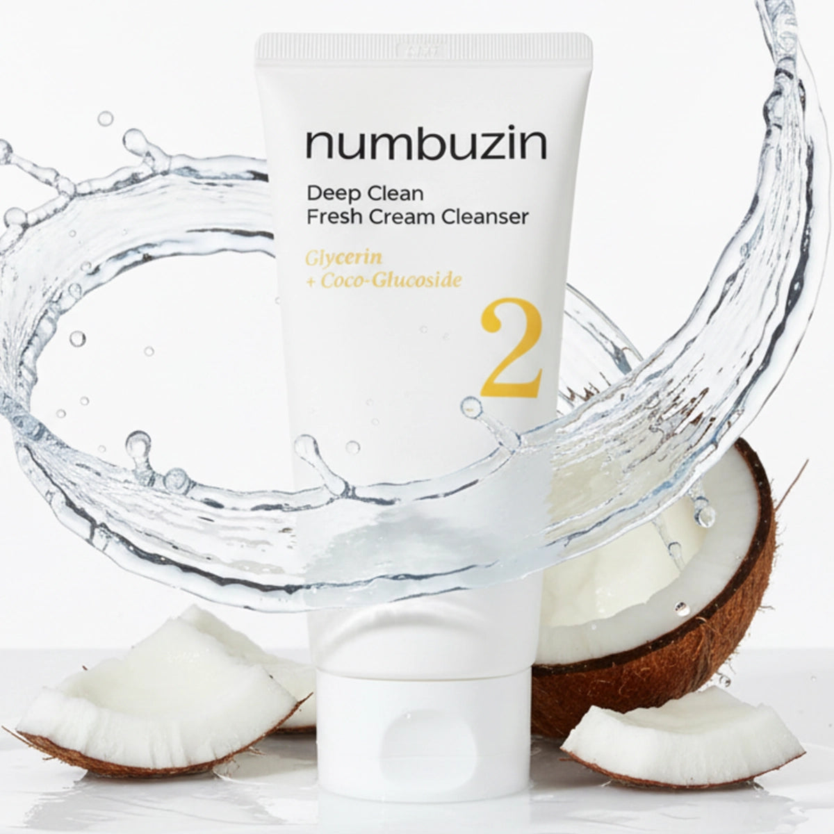 numbuzin No.2 Deep Clean Fresh Cream Cleanser (120ml)