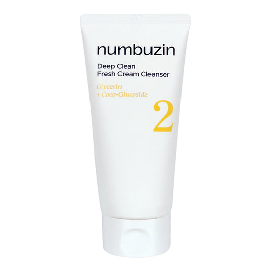 numbuzin No.2 Deep Clean Fresh Cream Cleanser (120ml)
