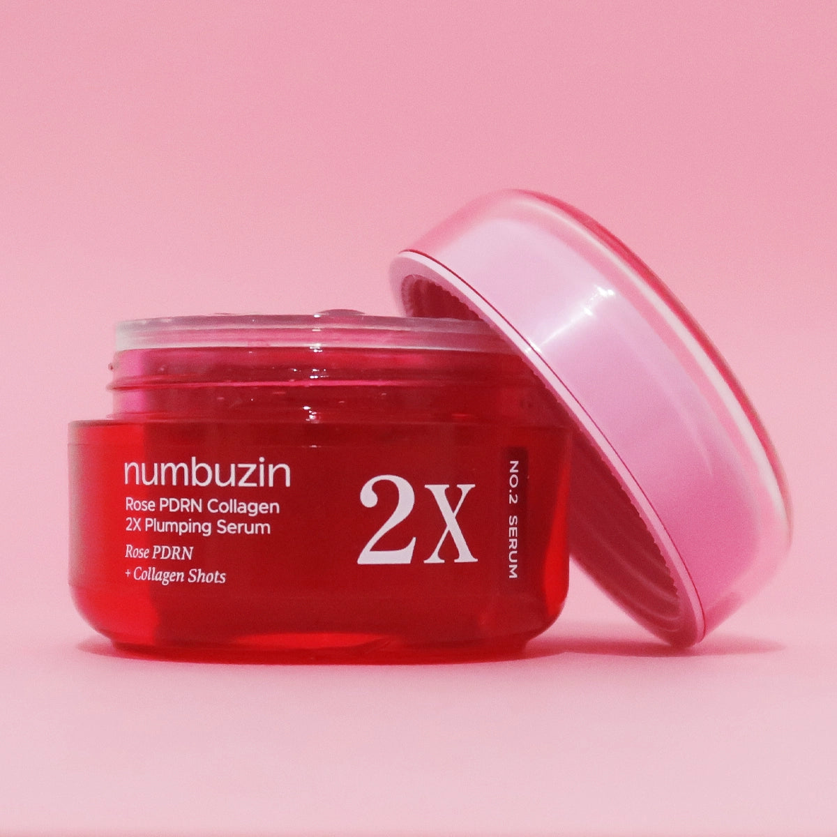 numbuzin No. 2 Rose PDRN Collagen 2X Plumping Serum (30ml)