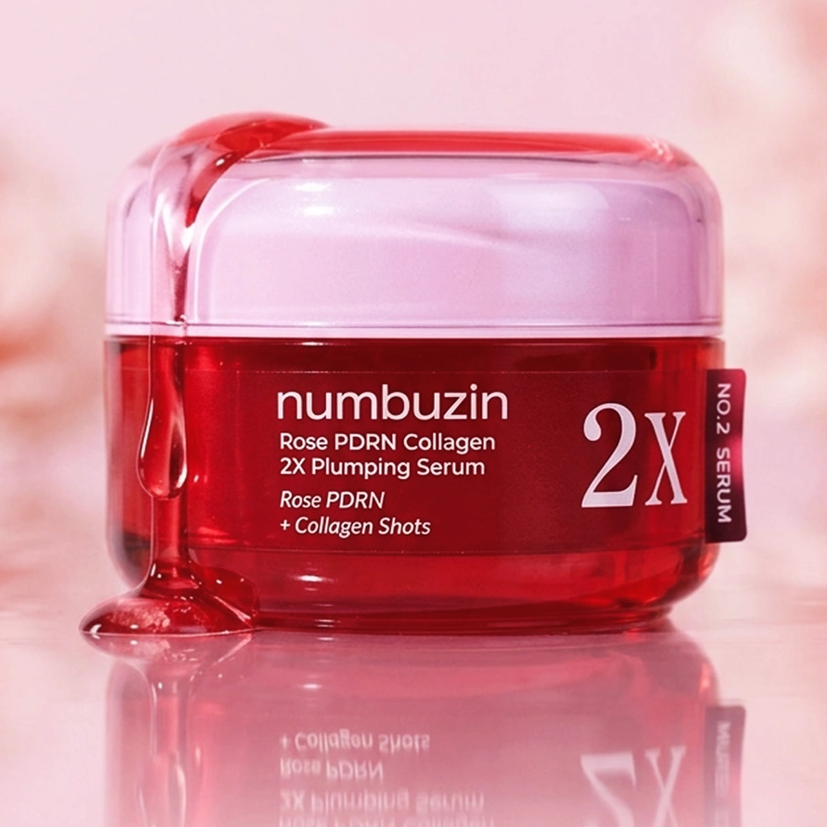 numbuzin No. 2 Rose PDRN Collagen 2X Plumping Serum (30ml)
