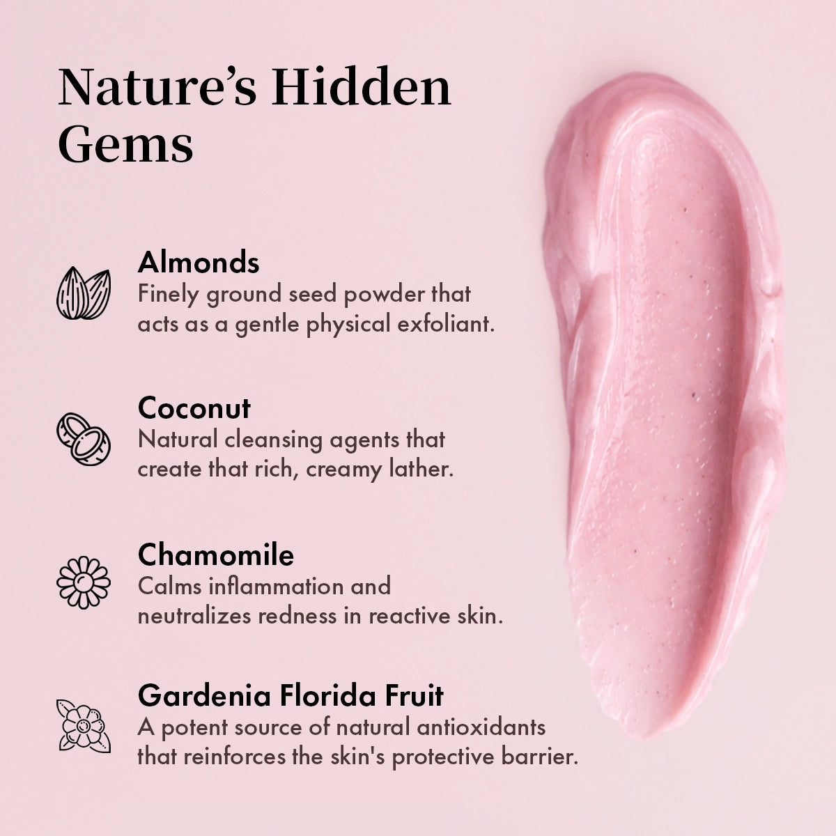 Arencia Fresh Rosehip Rice Mochi Cleanser (120g)