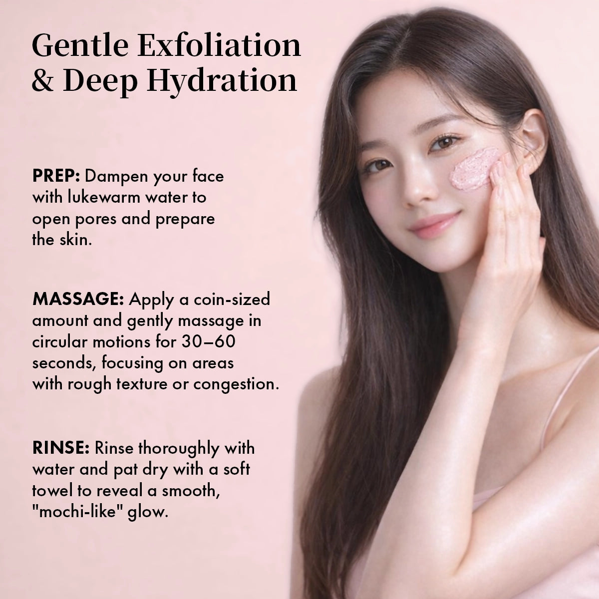 Arencia Fresh Rosehip Rice Mochi Cleanser (120g)