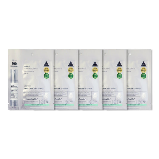 VT COSMETICS Reedle Shot 100 2-Step Mask (1.5g+25g*5EA)